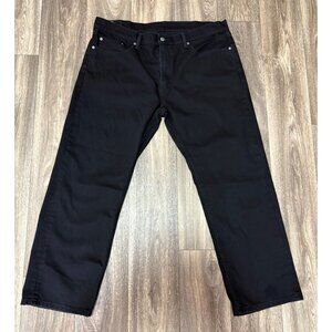Levi's 559 Jeans Men's 40X30 Black Relaxed Fit Straight Leg Flex Dark Stretch